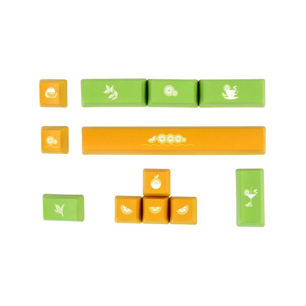 12Pcs Pbt Keycaps Oem Profile Five-Side Sublimation For Mechanical Keyboard Space Esc Enter Direction 6446172476221