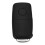 Ανταλλακτικό κέλυφος κλειδιού Fob για Volkswagen Keyless Entry Τηλεχειριστήριο με 3