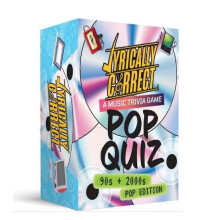 Lyrically Correct '90s & 2000s Pop Trivia Game - Finish The Lyrics Card Game for Adults Party/Family Night