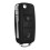 Ανταλλακτικό κέλυφος κλειδιού Fob για Volkswagen Keyless Entry Τηλεχειριστήριο με 7