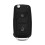 Ανταλλακτικό κέλυφος κλειδιού Fob για Volkswagen Keyless Entry Τηλεχειριστήριο με 8