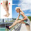 Calze a compressione a punta aperta, calze a compressione al ginocchio con compressione graduata 20-30 mmHg, calze a compressione con cerniera per 4