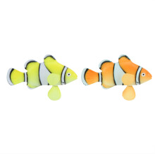 Leuchtende Silikon-Clownfische