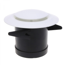 (75mm) Grille d'aération ronde réglable en plastique, couvercle de ventilation de plafond pour cuisine et chambre à coucher, et ventilation durable