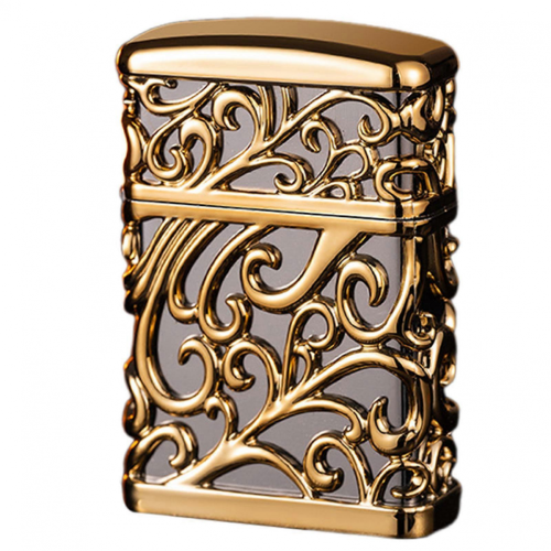 (Golden Ice) Single Jet-Torch Lighter Windproof Cigarettes Lighters Present For Men