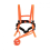 (Orange) Children Ski Training Harness With Adjustable Chest Strap And Anti Fall Tether 1