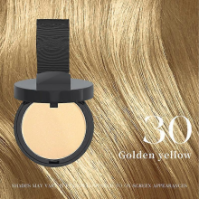 (Golden yellow) Maycheer Pang Pang Hair Shadow – Forehead Grooming Hairline Shadow Powder, Magic Hair Replacement Tool