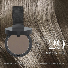 (Smoke ash) Maycheer Pang Pang Hair Shadow – Forehead Grooming Hairline Shadow Powder, Magic Hair Replacement Tool