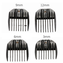 4PCS Guide Comb Set for Hair Clippers | Durable Plastic, 3-12mm