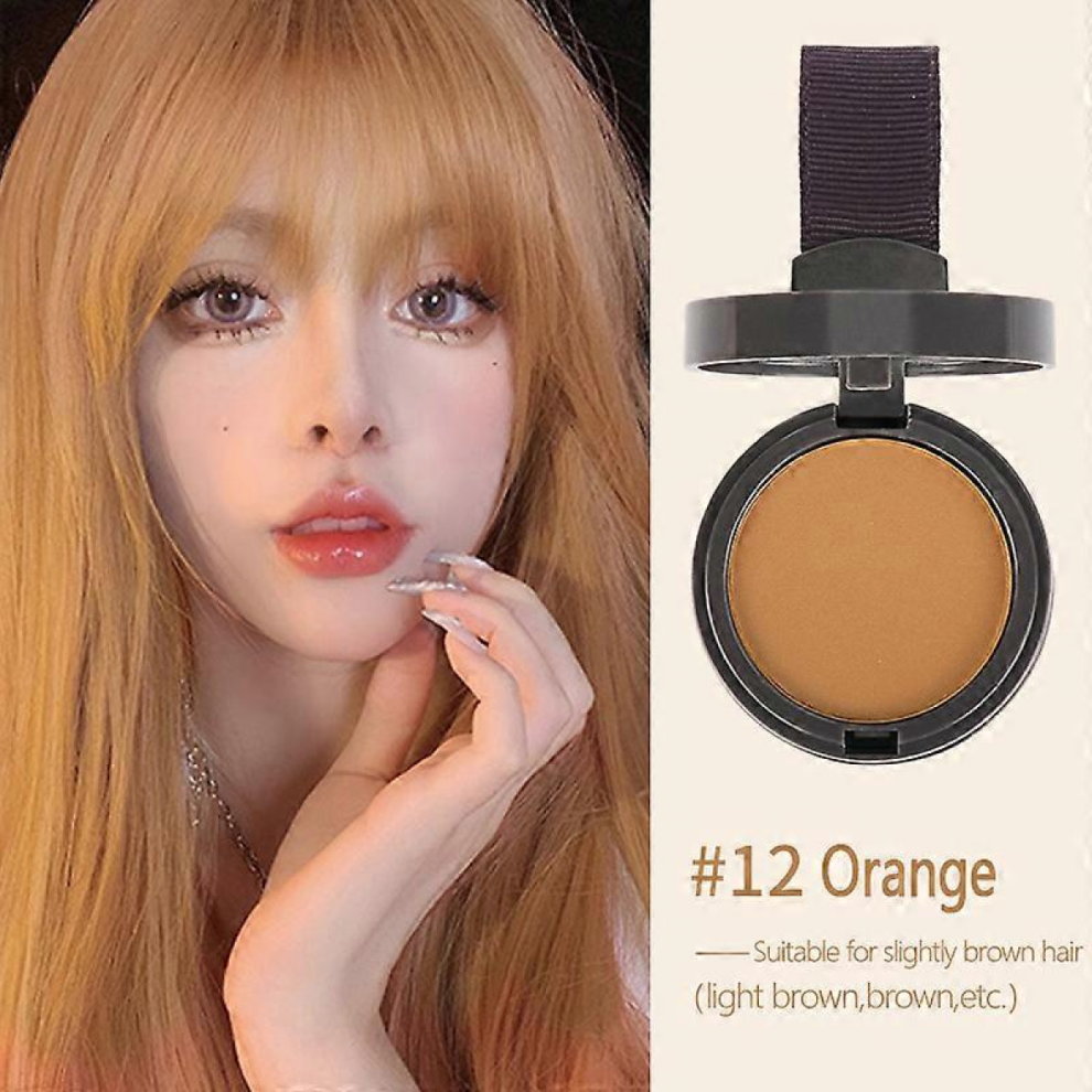 Orange (Orange) Maycheer Pang Pang Hair Shadow Â Forehead Grooming Hairline Shadow Powder, Magic Hair Replacement Tool