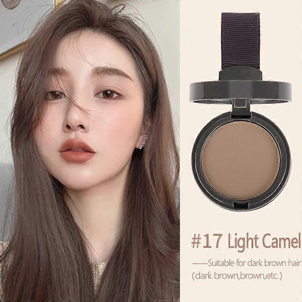 Light ( Camel) Maycheer Pang Pang Hair Shadow Â Forehead Grooming Hairline Shadow Powder, Magic Hair Replacement Tool