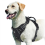 (black, XL) No Pull Dog Harness, Adjustable Soft Padded Pet Vest with Easy Control Handle 1
