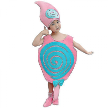 (Pink, 150cm) Children's Tooth Modeling Clothing Bacteria War Program Drama Performance Toothbrush Props Kindergarten