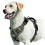 (army green, XL) No Pull Dog Harness, Adjustable Soft Padded Pet Vest with Easy Control Handle 1