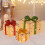 Upplysta julklappsaskar med stjärnmotiv, 3-pack 6