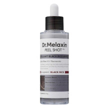 (Black) Dr.Melaxin Peel Shot Glow White Rice Peeling Ampoule & Peel Shot Glow Black Rice Peeling Ampoule for All Skin Types 80ml