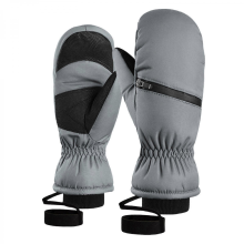 (Gray S) Ski Gloves Water Resistant Ski Mittens Breathable Snowboard Gloves Touchscreens Gloves Snowboard Mittens Winter Gloves