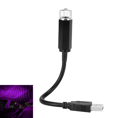 Stjernelampe USB Ambient Light Metal Interior Roterbar 360 1