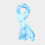 Σετ κασκόλ και γαντιών Tie Dye Knit, αντιανεμικό σε κρύο καιρό, σετ 3 τεμαχίων για σκι, 6