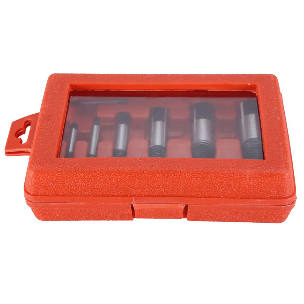8Pcs Water Pipe Bolt Extractor Set | Rustproof Steel | Organization Box 4911390826438