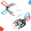 Fish-controlling pliers metal multifunctional 2-3 tooth 7