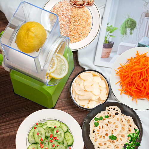 Practical Kitchen Helper, Non-Slip Suction Base for Cheese, Vegetables, Nuts and More with5-in-1Multifunctional Tool 1