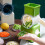 Practical Kitchen Helper, Non-Slip Suction Base for Cheese, Vegetables, Nuts and More with5-in-1Multifunctional Tool 5