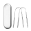 Tongschraper RVS 2-pack Silver 1