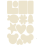 Self-Adhesive Patch for Cloth Repairing Nylon Beige 5-Sheet 1