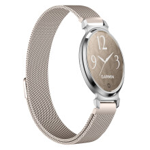 Milanese Edelstahl Uhrenarmband kompatibel mit Garmin Lily 2 - Mehrere Farben Gold