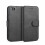 iPhone 7 / 8 Handyhülle mit Kartenhalter PU-Leder schwarz 1