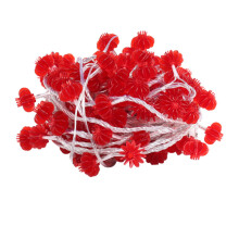 Guirlande lumineuse pour mariages et fêtes avec lanternes rouges suspendues, idéale pour le Nouvel An chinois et les festivités. Équipée de LED