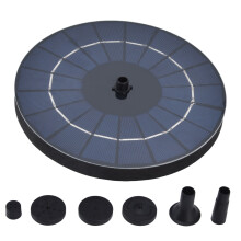 Bomba solar flutuante para fonte de jardim e lago.