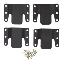 Support de connexion pour canapé en fer, ouverture de 0,5 cm (4 pièces)