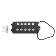 Micro basse silencieux à plage de fréquences étendue, humbucker à aimants Alnico 5 pour remplacement direct sur les basses de type Precision.