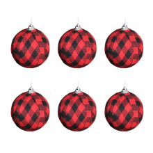 Farmhouse Style Xmas Decor Supplies, Classic Rustic Decorative Baubles For Multi-Use Holiday Party Ornaments
