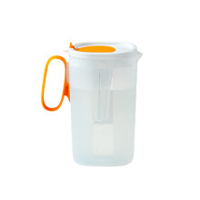 Jarra de plástico livre de BPA, jarra infusora de água para consumo seguro, jarra inquebrável de 2,2 litros com design inovador de filtro, jarra