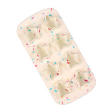 Star Shaped Silicone Ice Cube Mold, 5-Star 3D Ice Maker for Summer Parties
