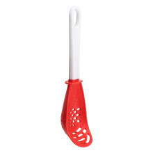 Cuchara de cocina con agarre ergonómico, utensilio de cocina 6 en 1 que combina funcionalidad y estilo, utensilio resistente al calor para todas sus