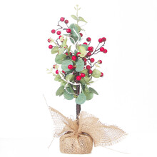 Decor interior versatil, brazi decorativi de sărbători cu brazi decorativi artificiali, perfecți pentru decorul de nuntă, petrecere acasă,