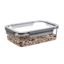 Recipientes herméticos para el almuerzo, contenedores de almacenamiento de vidrio de borosilicato, tu opción ideal para un almacenamiento de