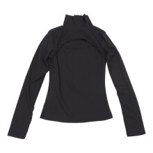 Strato termico ultra morbido per donna, maglia a collo alto in pile, strato base a maniche lunghe, maglia termica leggera, media, pesante, calore
