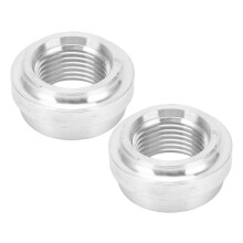 Lichtgewicht aluminium lasfitting NPT-binnendraad met lekvrije afdichting en slijtvast oppervlak. Positioneringsmechanisme voor veilige montage.