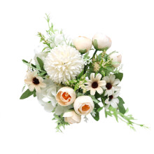 Colecția Eternal Bloom, Combinație de flori artificiale pentru o frumusețe atemporală, Decor pentru casă și petreceri, Aranjamente florale din