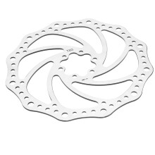 Rotor de frein à disque en acier de 180 mm pour vélo tout-terrain, remplacement à 6 trous