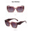 DG2246Γυναικεία γυαλιά ηλίου Cat-Eye - Σχεδιασμός πλήρους πλαισίου με φαρδιούς 2