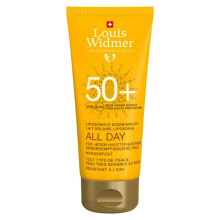 Louis Widmer Liposomal Sun Milk All Day SPF 50+ | Lightweight & Long-Lasting Sunscreen -100mL