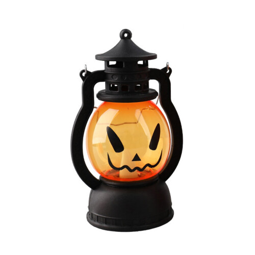 Φανάρι κολοκύθας για το Halloween, με τρεμοπαίζει LED, κρεμαστό κερί χωρίς φλόγα με 2