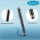 Touch Screen Stylus Pen for Universal Capacitive Devices, Precise Writing and Drawing Stylus with Soft Rubber Tip High Sensitivity Scratch Proof 4