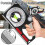 (Black Non-magnetic)Emboadlie Portable Mechanical Inclinometer, Engineering Inclinometer Universal Slope Measuring Ruler 3